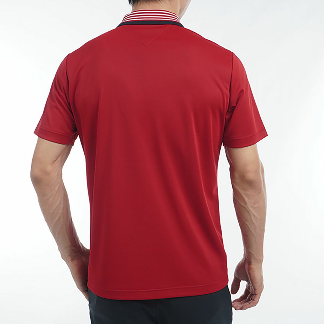 トミー ヒルフィガー ゴルフ Tommy Hilfiger Golf メンズ メンズ エッセンシャルストライプカラー 半袖ポロシャツ THMA513 詳細19