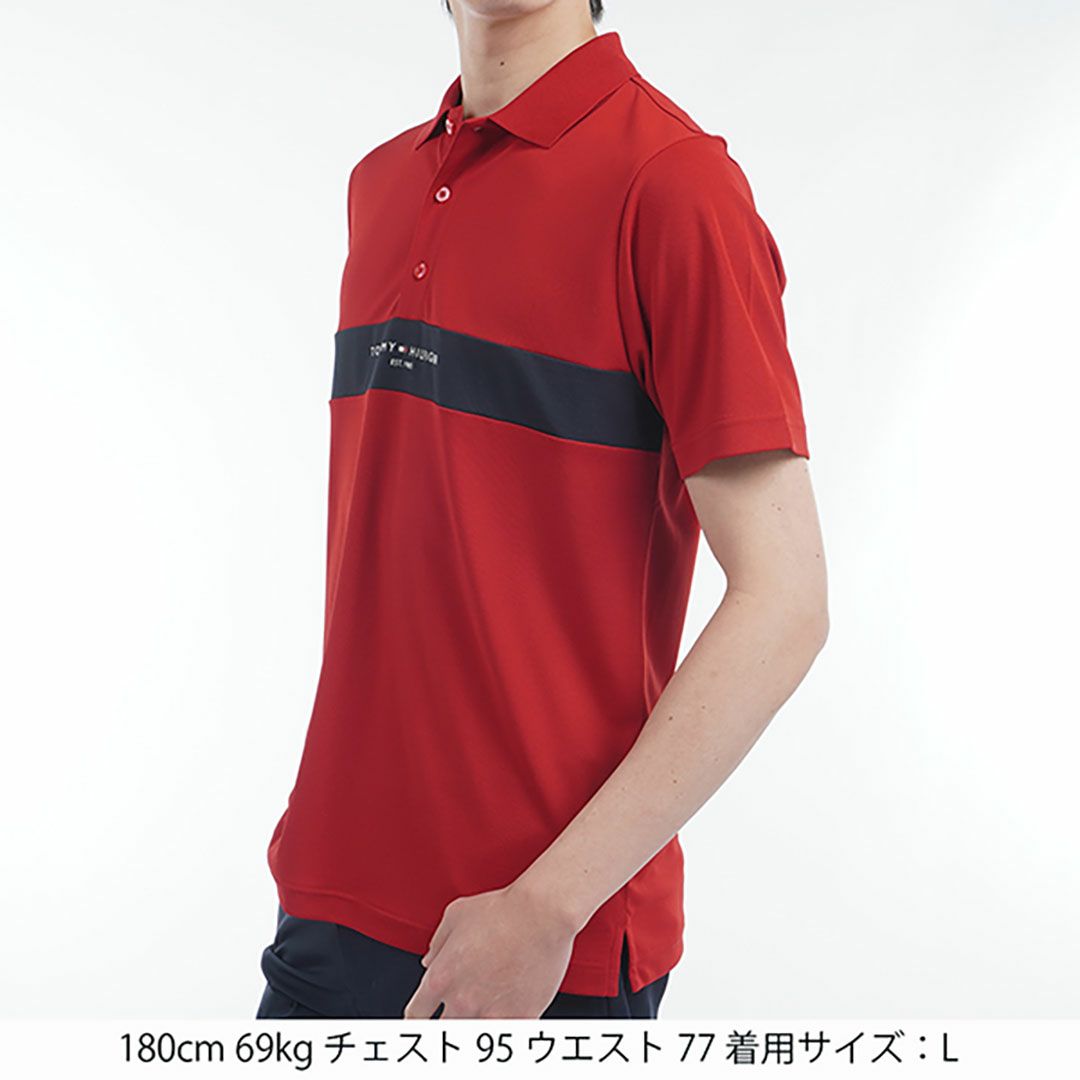 トミー ヒルフィガー ゴルフ Tommy Hilfiger Golf メンズ メンズ エッセンシャル 半袖ポロシャツ THMA514 詳細8