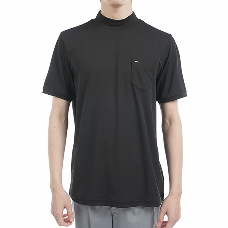 トミー ヒルフィガー ゴルフ Tommy Hilfiger Golf メンズ メンズ エッセンシャル 半袖モックネックシャツ THMA515 詳細3