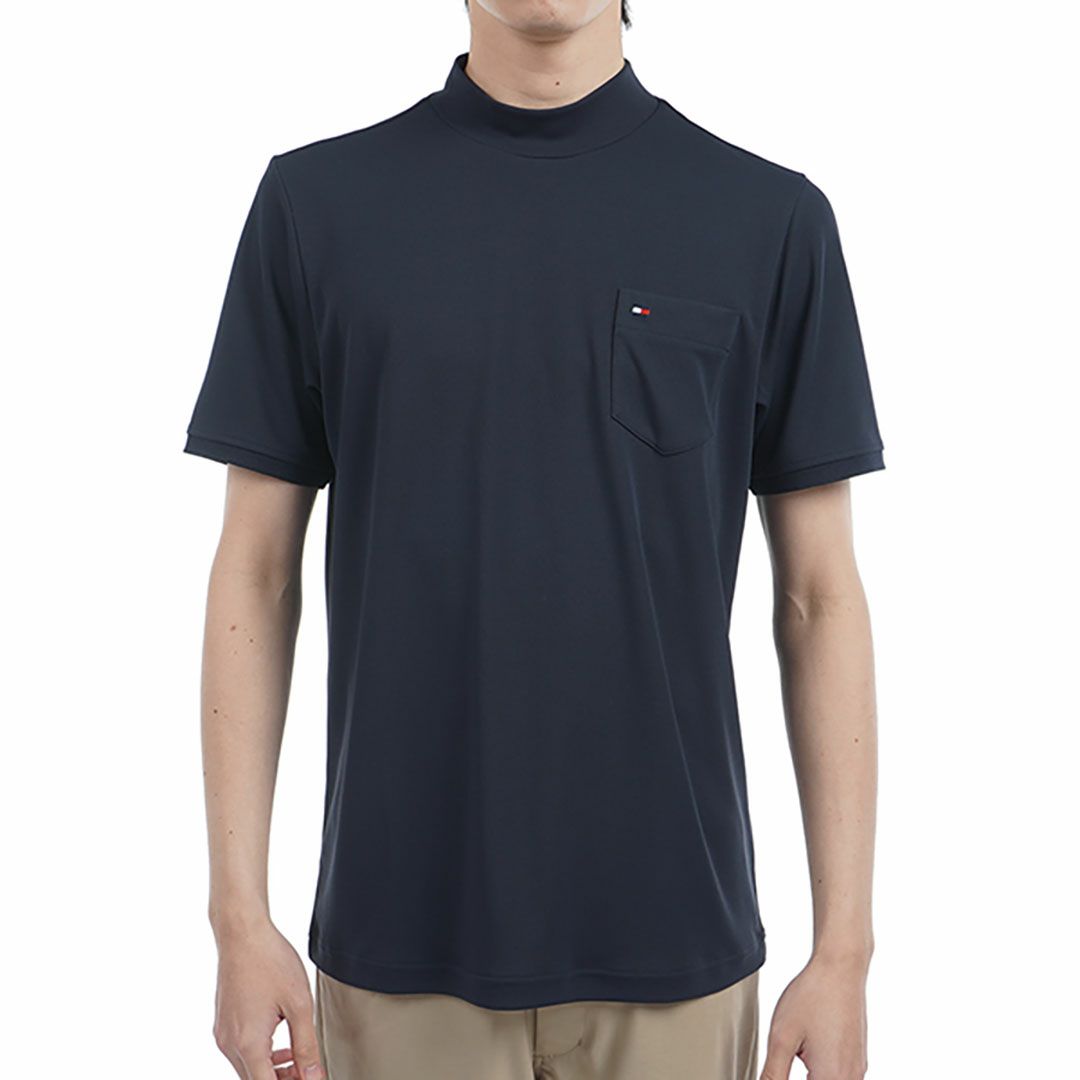 トミー ヒルフィガー ゴルフ Tommy Hilfiger Golf メンズ メンズ エッセンシャル 半袖モックネックシャツ THMA515 詳細4