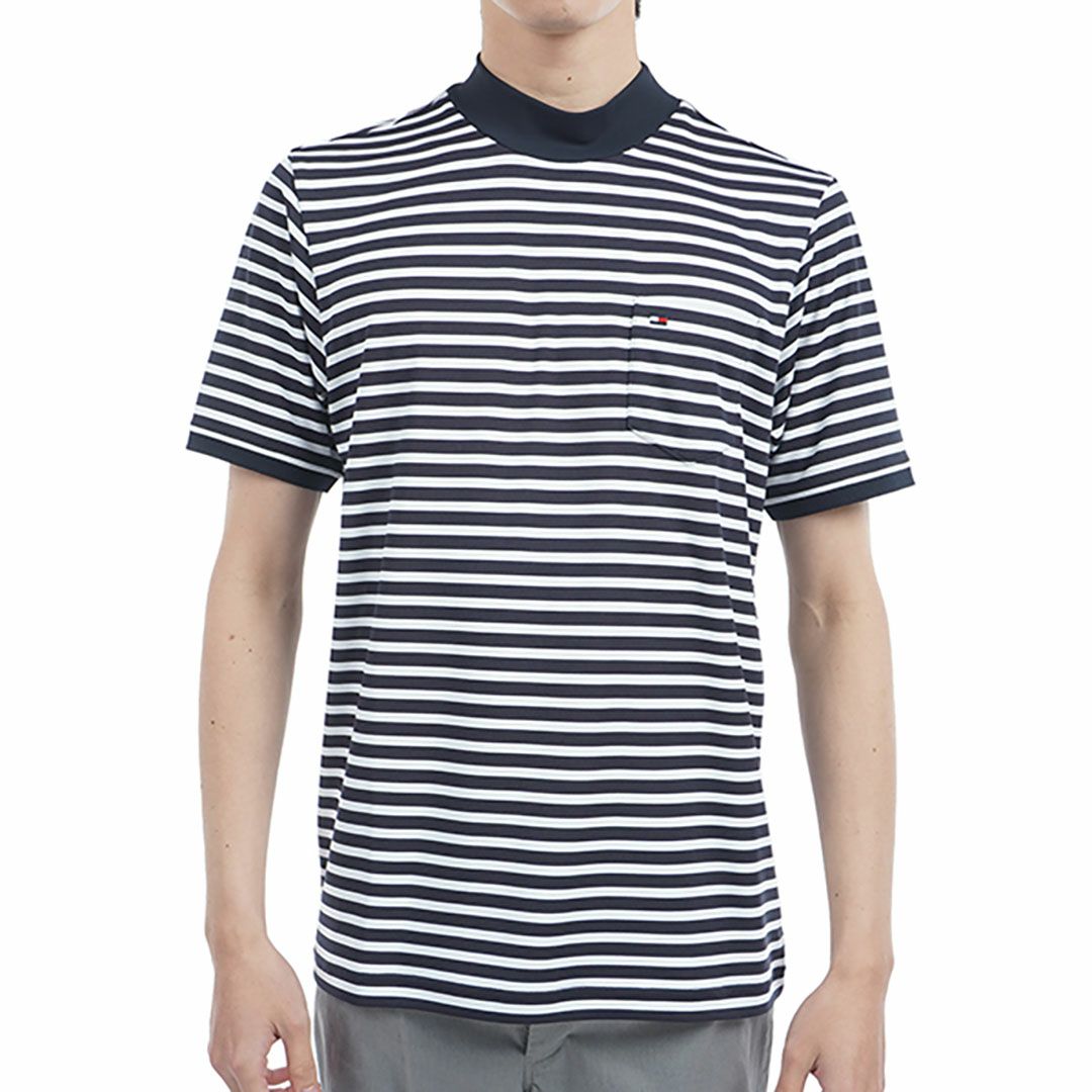 トミー ヒルフィガー ゴルフ Tommy Hilfiger Golf メンズ メンズ エッセンシャル 半袖モックネックシャツ THMA515 詳細7