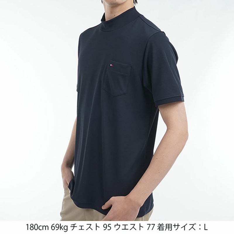 トミー ヒルフィガー ゴルフ Tommy Hilfiger Golf メンズ メンズ エッセンシャル 半袖モックネックシャツ THMA515 詳細21