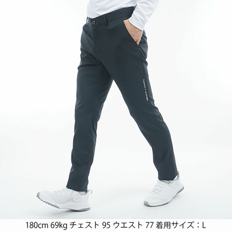 [トミー ヒルフィガー ] ゴルフパンツ ベーシック テーパードパンツ ネイビー 30％OFF】[トミー ヒルフィガー ゴルフ]メンズ ベーシック