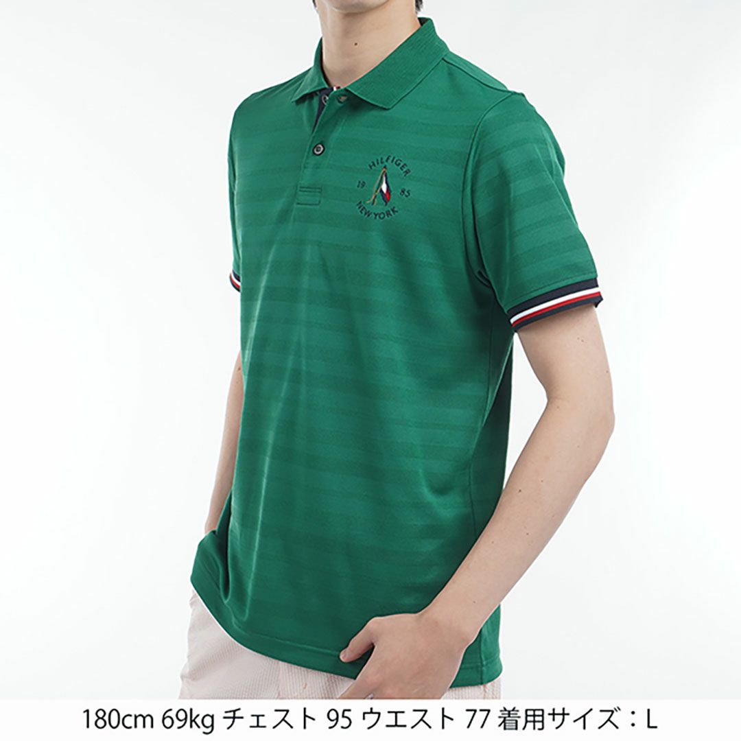 トミー ヒルフィガー ゴルフ Tommy Hilfiger Golf メンズ メンズ サークルロゴ 半袖ポロシャツ THMA518 詳細19