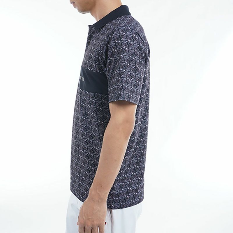 トミー ヒルフィガー ゴルフ Tommy Hilfiger Golf メンズ メンズ ヨットプリント 半袖ポロシャツ THMA519 詳細4