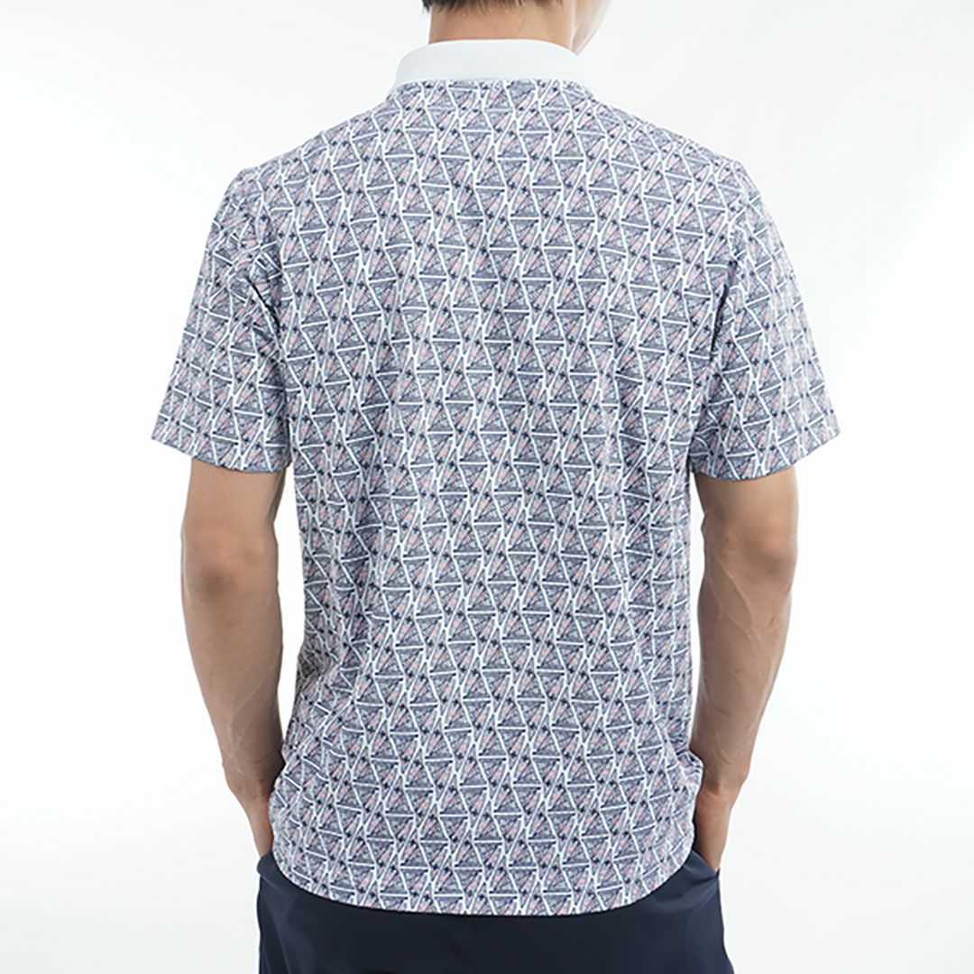 トミー ヒルフィガー ゴルフ Tommy Hilfiger Golf メンズ メンズ ヨットプリント 半袖ポロシャツ THMA519 詳細11