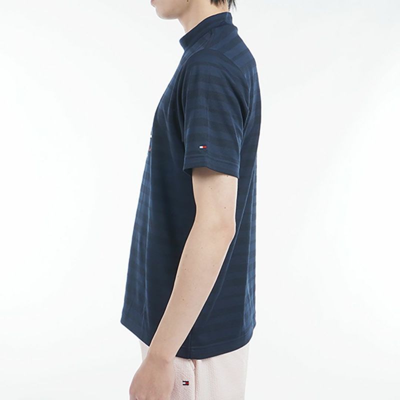 トミー ヒルフィガー ゴルフ Tommy Hilfiger Golf メンズ メンズ フロントロゴ 半袖モックネックシャツ THMA520 詳細7