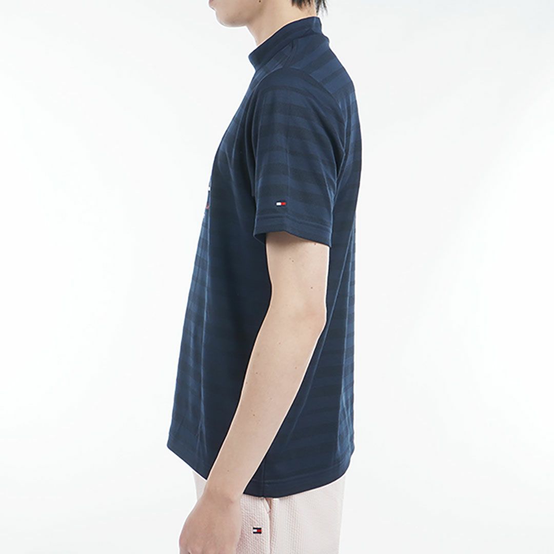 トミー ヒルフィガー ゴルフ Tommy Hilfiger Golf メンズ メンズ フロントロゴ 半袖モックネックシャツ THMA520 詳細7