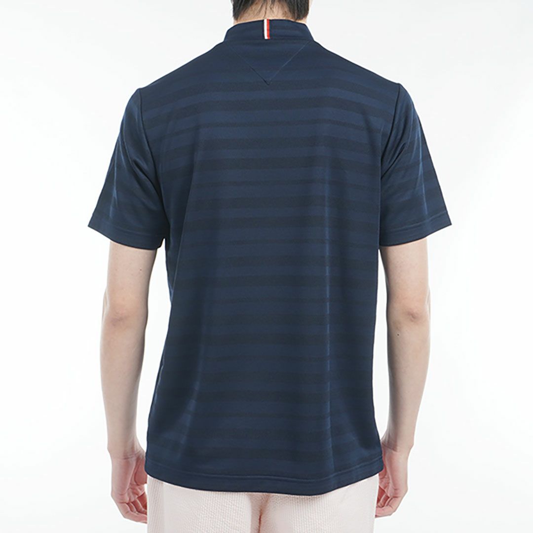 トミー ヒルフィガー ゴルフ Tommy Hilfiger Golf メンズ メンズ フロントロゴ 半袖モックネックシャツ THMA520 詳細8