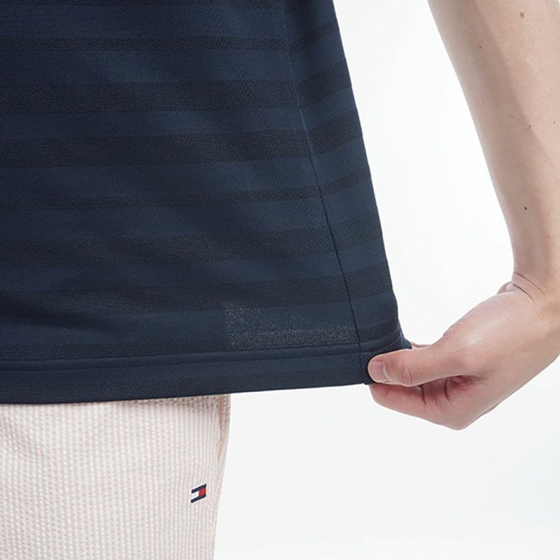 トミー ヒルフィガー ゴルフ Tommy Hilfiger Golf メンズ メンズ フロントロゴ 半袖モックネックシャツ THMA520 詳細10