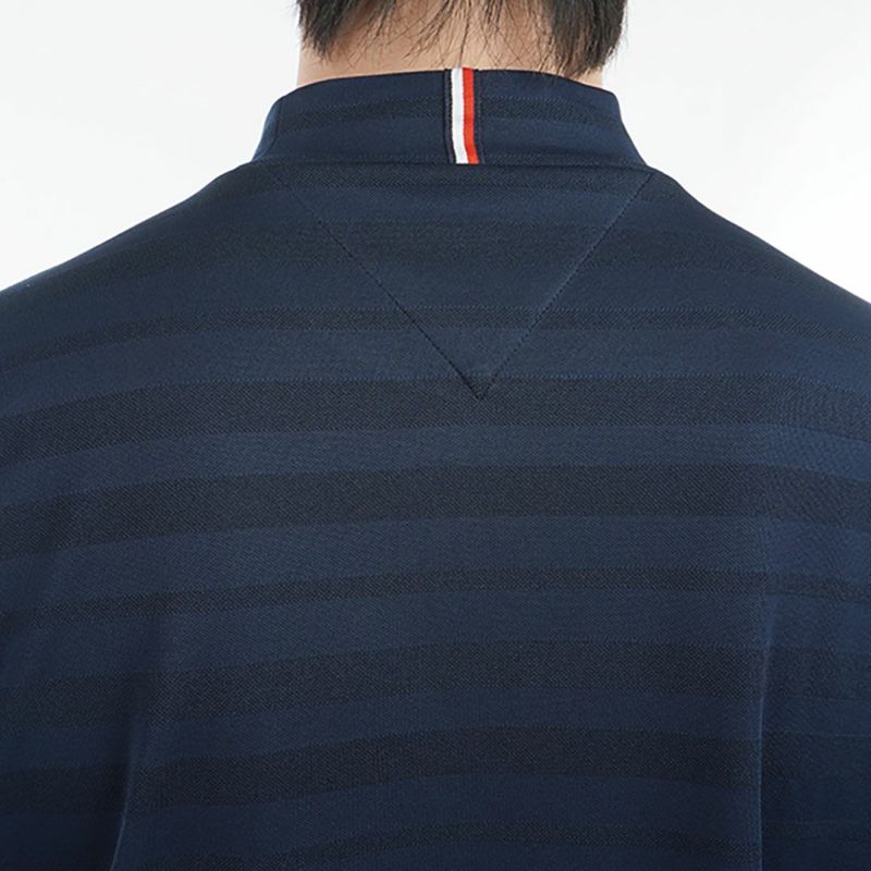 トミー ヒルフィガー ゴルフ Tommy Hilfiger Golf メンズ メンズ フロントロゴ 半袖モックネックシャツ THMA520 詳細11