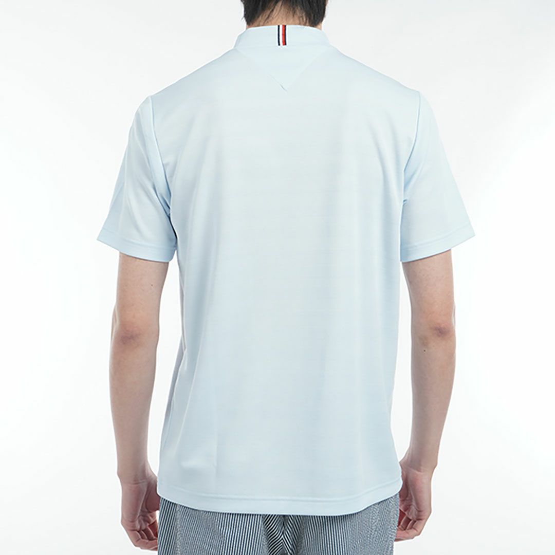 トミー ヒルフィガー ゴルフ Tommy Hilfiger Golf メンズ メンズ フロントロゴ 半袖モックネックシャツ THMA520 詳細18