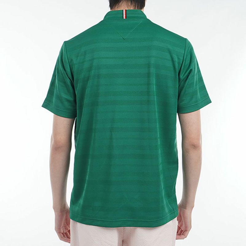 トミー ヒルフィガー ゴルフ Tommy Hilfiger Golf メンズ メンズ フロントロゴ 半袖モックネックシャツ THMA520 詳細22