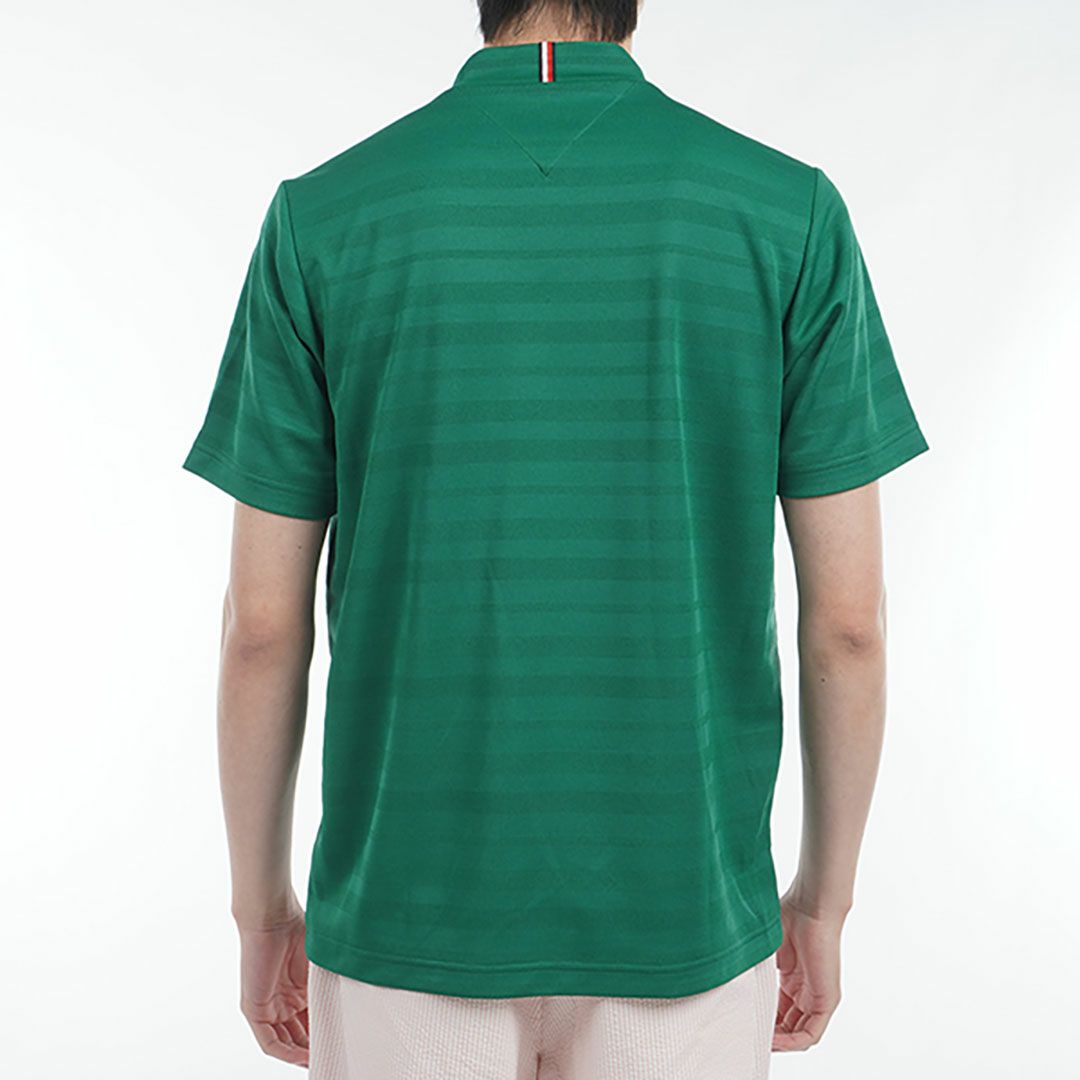 トミー ヒルフィガー ゴルフ Tommy Hilfiger Golf メンズ メンズ フロントロゴ 半袖モックネックシャツ THMA520 詳細22