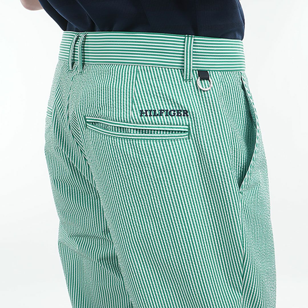 トミー ヒルフィガー ゴルフ Tommy Hilfiger Golf メンズ メンズ サッカーストライプ イージーパンツ THMA521 詳細10