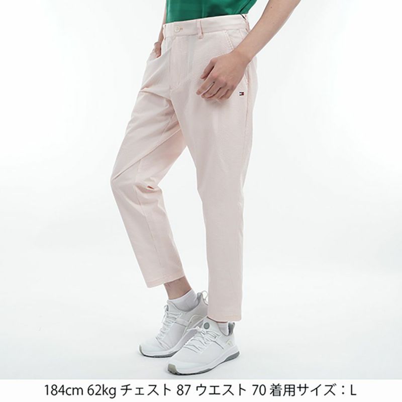 トミー ヒルフィガー ゴルフ Tommy Hilfiger Golf メンズ メンズ サッカーストライプ イージーパンツ THMA521 詳細16