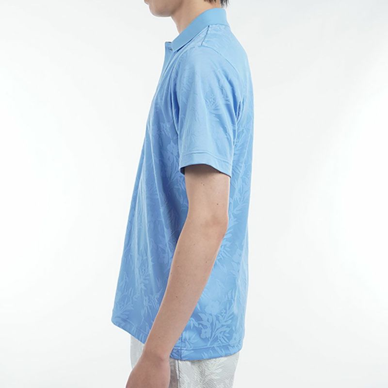 トミー ヒルフィガー ゴルフ Tommy Hilfiger Golf メンズ メンズ リーフジャガード 半袖ポロシャツ THMA522 詳細6