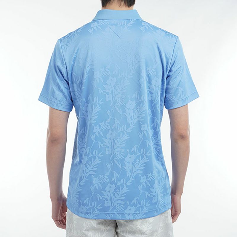 トミー ヒルフィガー ゴルフ(  GOLF)ゴルフウェア 吸水速乾 抗菌防臭 リーフジャガード 半袖… 30％OFF】[トミー ヒルフィガー ゴルフ]メンズ リーフジャガード 半袖