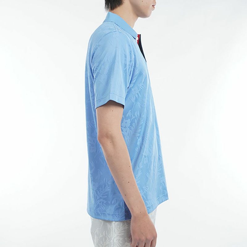 トミー ヒルフィガー ゴルフ Tommy Hilfiger Golf メンズ メンズ リーフジャガード 半袖ポロシャツ THMA522 詳細8