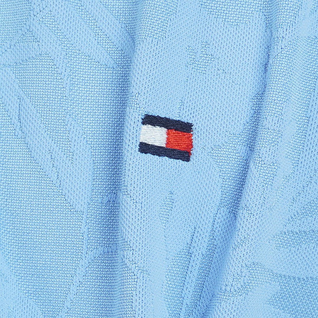 トミー ヒルフィガー ゴルフ Tommy Hilfiger Golf メンズ メンズ リーフジャガード 半袖ポロシャツ THMA522 詳細11