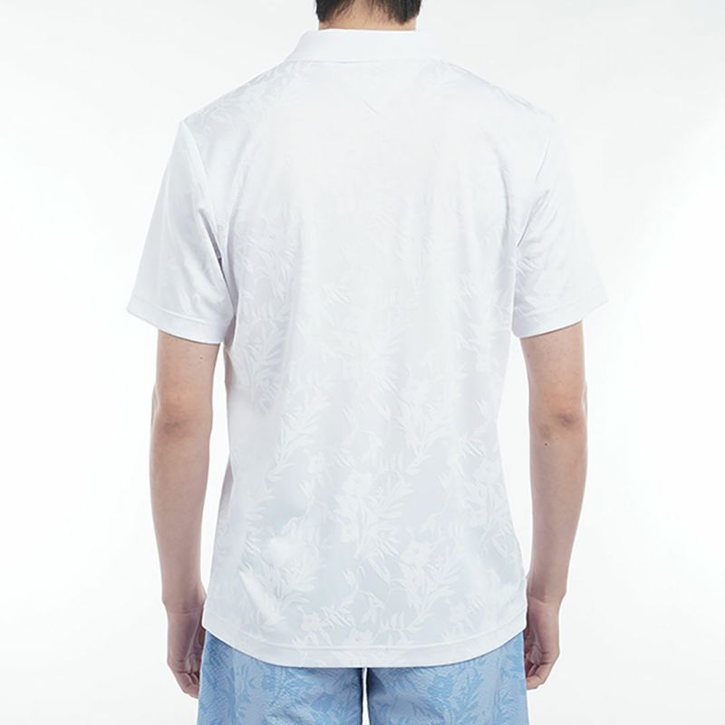 トミー ヒルフィガー ゴルフ Tommy Hilfiger Golf メンズ メンズ リーフジャガード 半袖ポロシャツ THMA522 詳細13