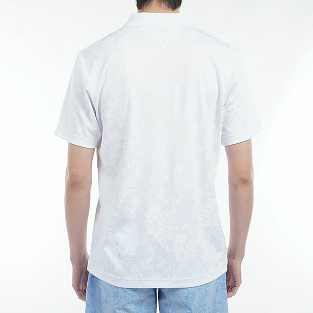 トミー ヒルフィガー ゴルフ Tommy Hilfiger Golf メンズ メンズ リーフジャガード 半袖ポロシャツ THMA522 詳細13