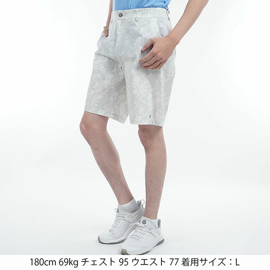 トミー ヒルフィガー ゴルフ Tommy Hilfiger Golf メンズ メンズ リゾートプリント ショートパンツ THMA523 詳細12