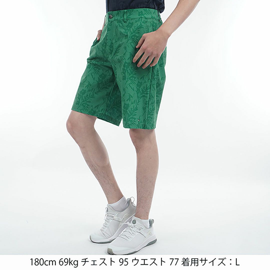 トミー ヒルフィガー ゴルフ Tommy Hilfiger Golf メンズ メンズ リゾートプリント ショートパンツ THMA523 詳細16