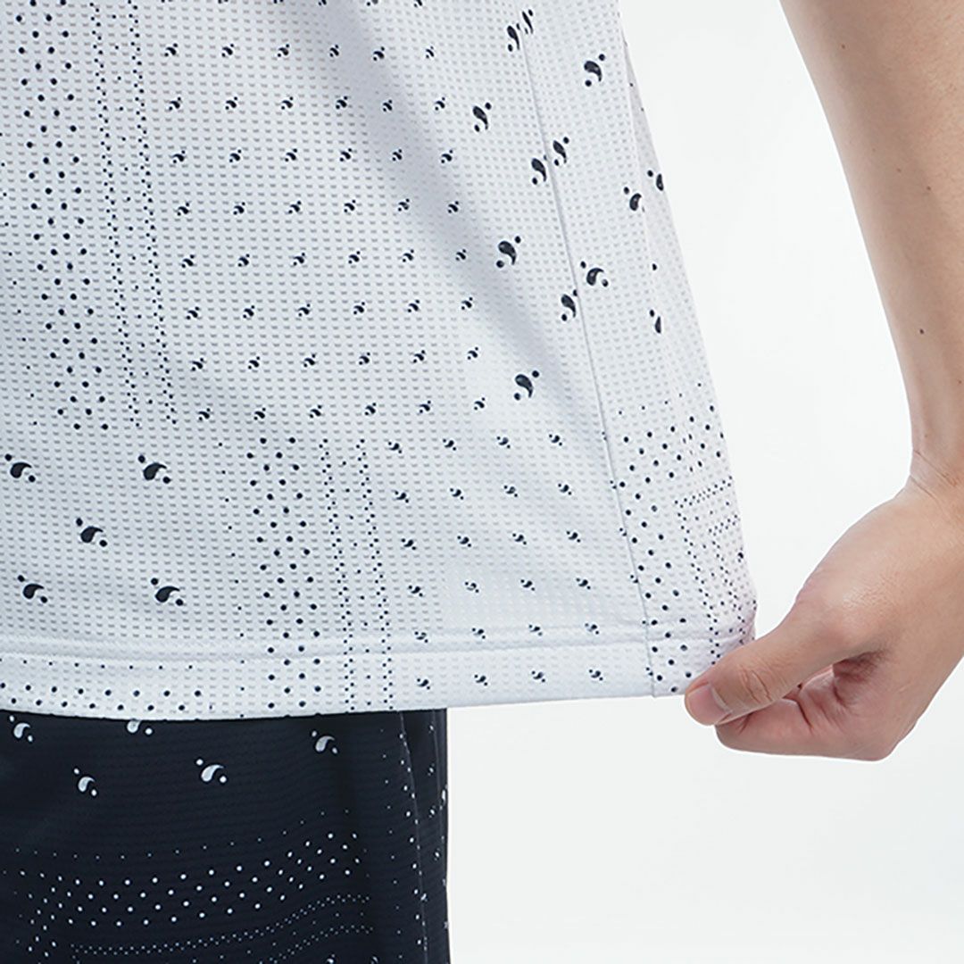 トミー ヒルフィガー ゴルフ Tommy Hilfiger Golf メンズ メンズ バンダナプリント 半袖モックネックシャツ THMA524 詳細7