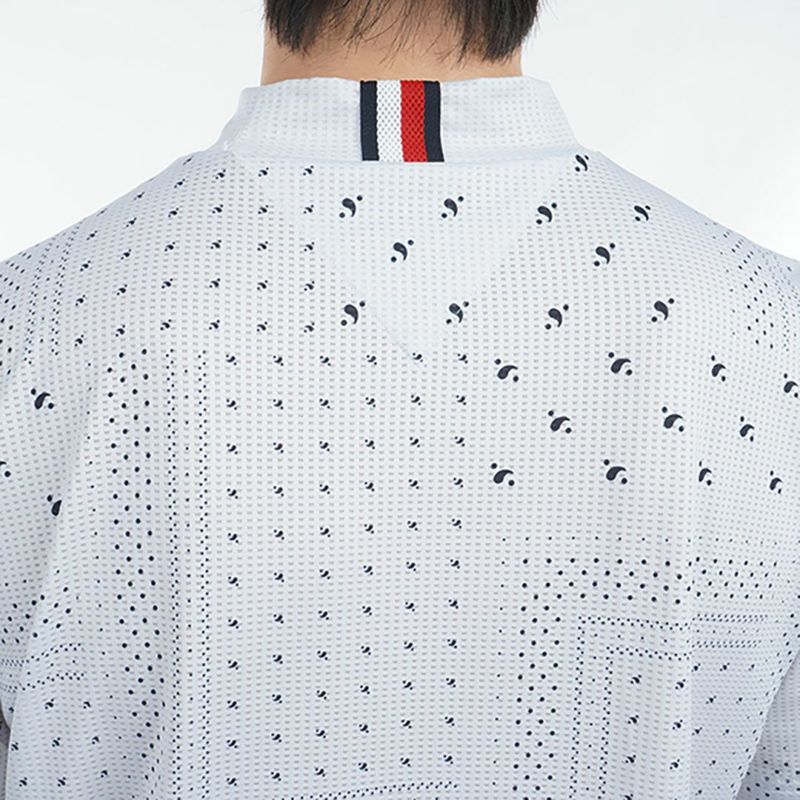 トミー ヒルフィガー ゴルフ Tommy Hilfiger Golf メンズ メンズ バンダナプリント 半袖モックネックシャツ THMA524 詳細8