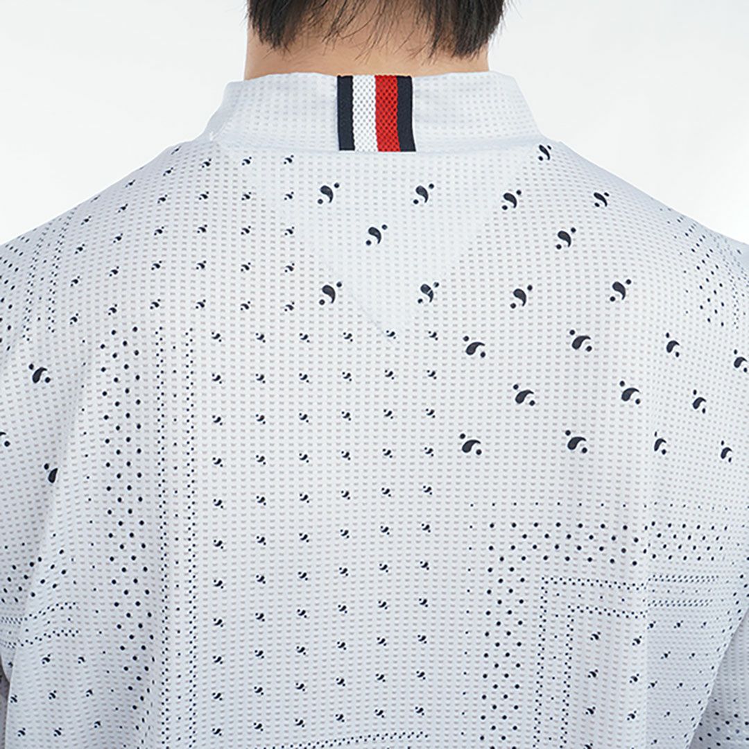 トミー ヒルフィガー ゴルフ Tommy Hilfiger Golf メンズ メンズ バンダナプリント 半袖モックネックシャツ THMA524 詳細8