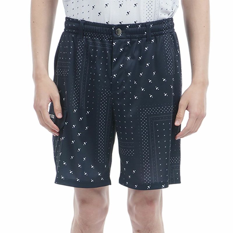 トミー ヒルフィガー ゴルフ Tommy Hilfiger Golf メンズ メンズ バンダナプリント ショートパンツ THMA525 詳細1