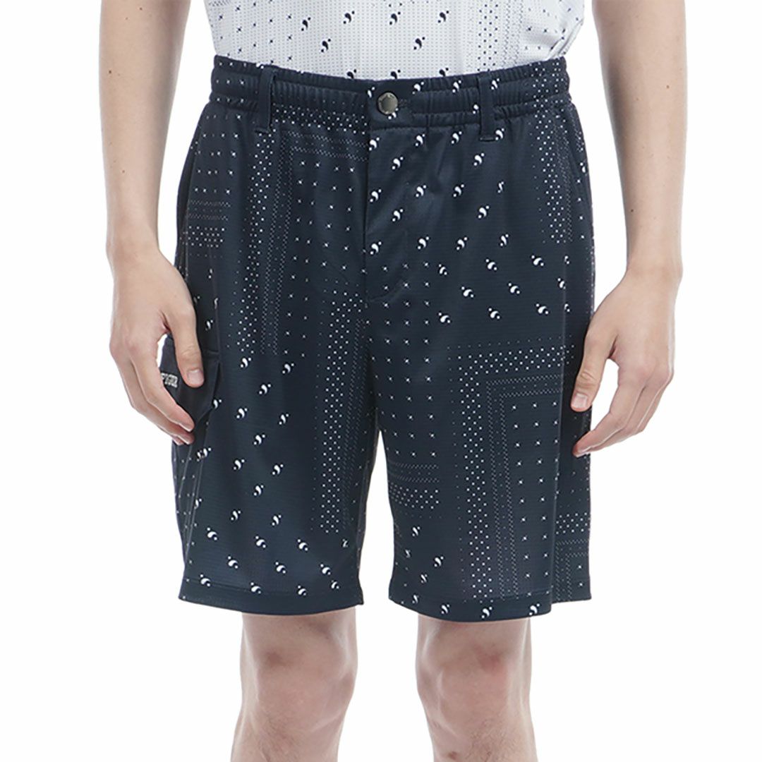 トミー ヒルフィガー ゴルフ Tommy Hilfiger Golf メンズ メンズ バンダナプリント ショートパンツ THMA525 詳細1