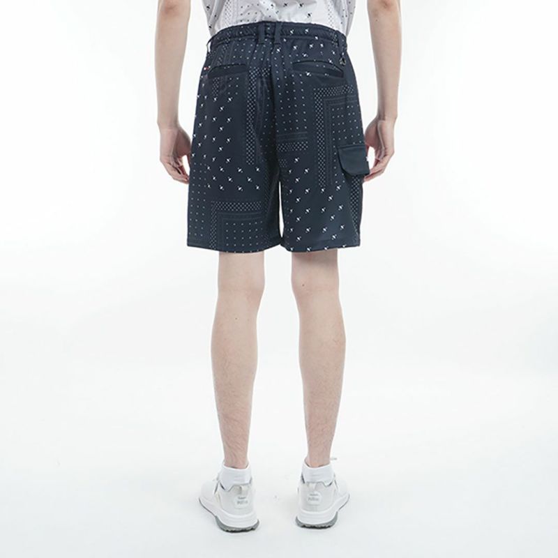 トミー ヒルフィガー ゴルフ Tommy Hilfiger Golf メンズ メンズ バンダナプリント ショートパンツ THMA525 詳細5