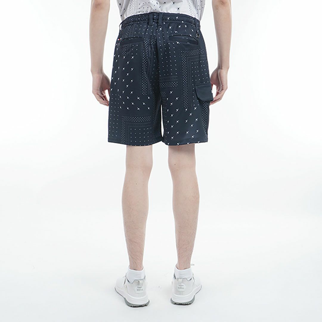 トミー ヒルフィガー ゴルフ Tommy Hilfiger Golf メンズ メンズ バンダナプリント ショートパンツ THMA525 詳細5