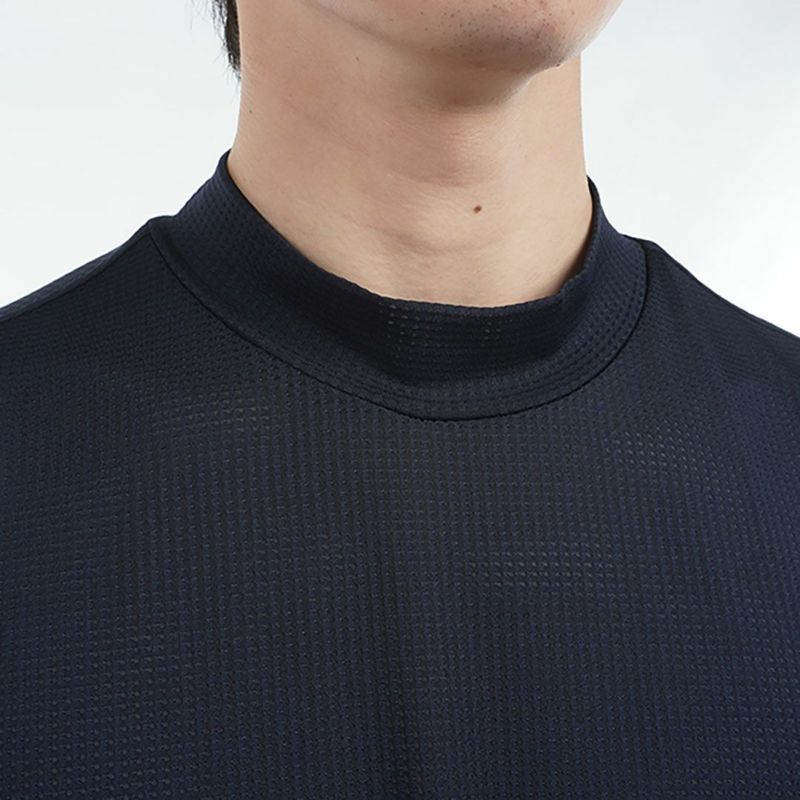 トミー ヒルフィガー ゴルフ Tommy Hilfiger Golf メンズ メンズ HILFIGERトリコグラフィック 半袖モックネックシャツ THMA527 詳細11