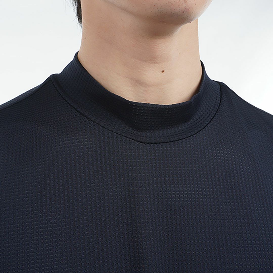 トミー ヒルフィガー ゴルフ Tommy Hilfiger Golf メンズ メンズ HILFIGERトリコグラフィック 半袖モックネックシャツ THMA527 詳細11