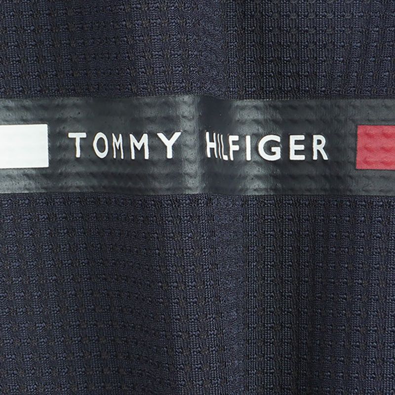 トミー ヒルフィガー ゴルフ Tommy Hilfiger Golf メンズ メンズ HILFIGERトリコグラフィック 半袖モックネックシャツ THMA527 詳細12