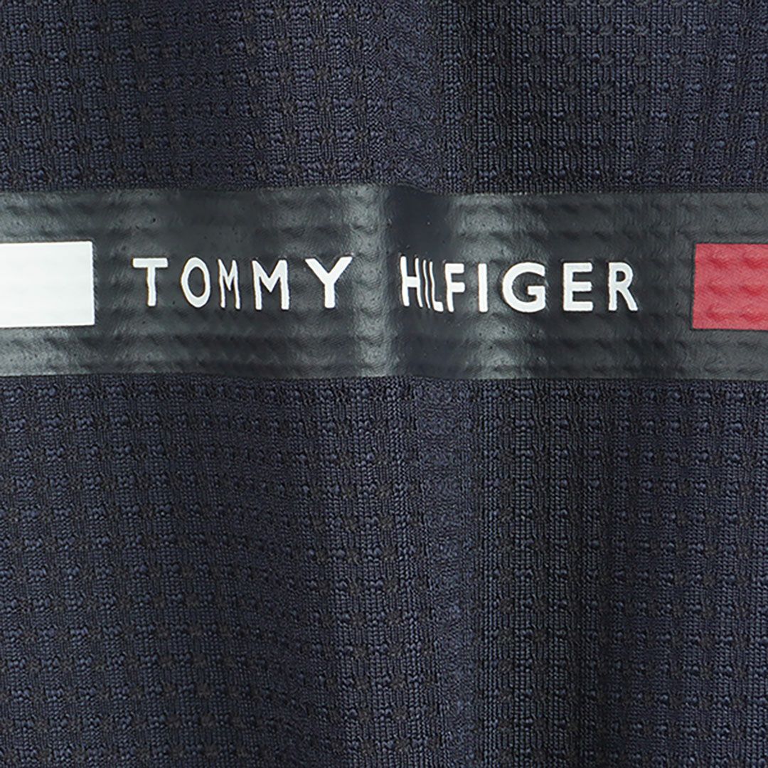 トミー ヒルフィガー ゴルフ Tommy Hilfiger Golf メンズ メンズ HILFIGERトリコグラフィック 半袖モックネックシャツ THMA527 詳細12