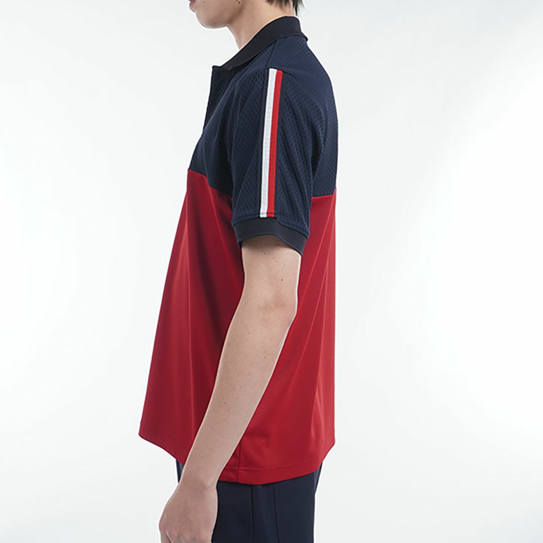 トミー ヒルフィガー ゴルフ Tommy Hilfiger Golf メンズ メンズ カラーブロック 半袖ポロシャツ THMA528 詳細5