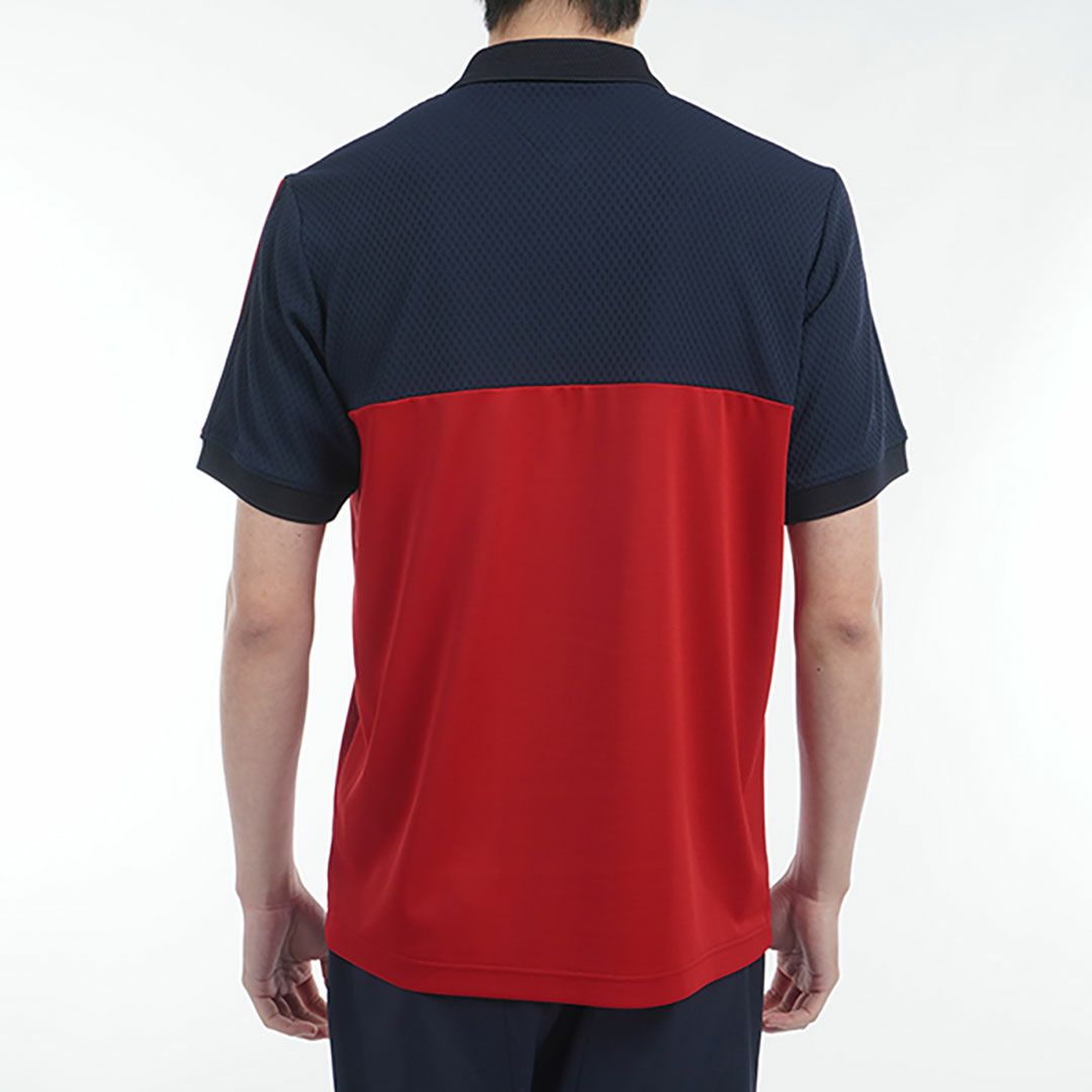 トミー ヒルフィガー ゴルフ Tommy Hilfiger Golf メンズ メンズ カラーブロック 半袖ポロシャツ THMA528 詳細6