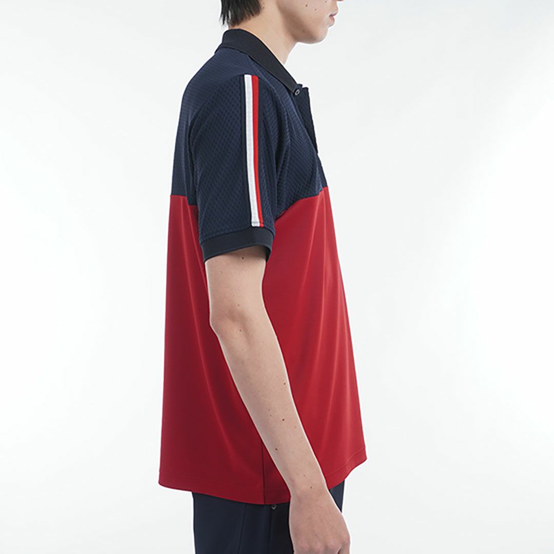 トミー ヒルフィガー ゴルフ Tommy Hilfiger Golf メンズ メンズ カラーブロック 半袖ポロシャツ THMA528 詳細7