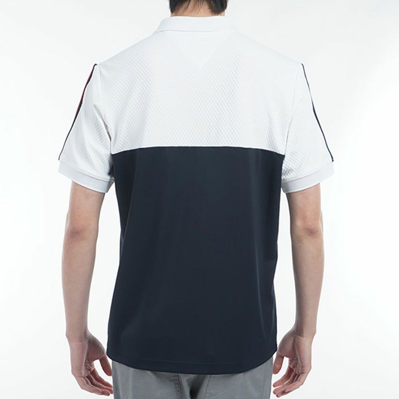 トミー ヒルフィガー ゴルフ Tommy Hilfiger Golf メンズ メンズ カラーブロック 半袖ポロシャツ THMA528 詳細13