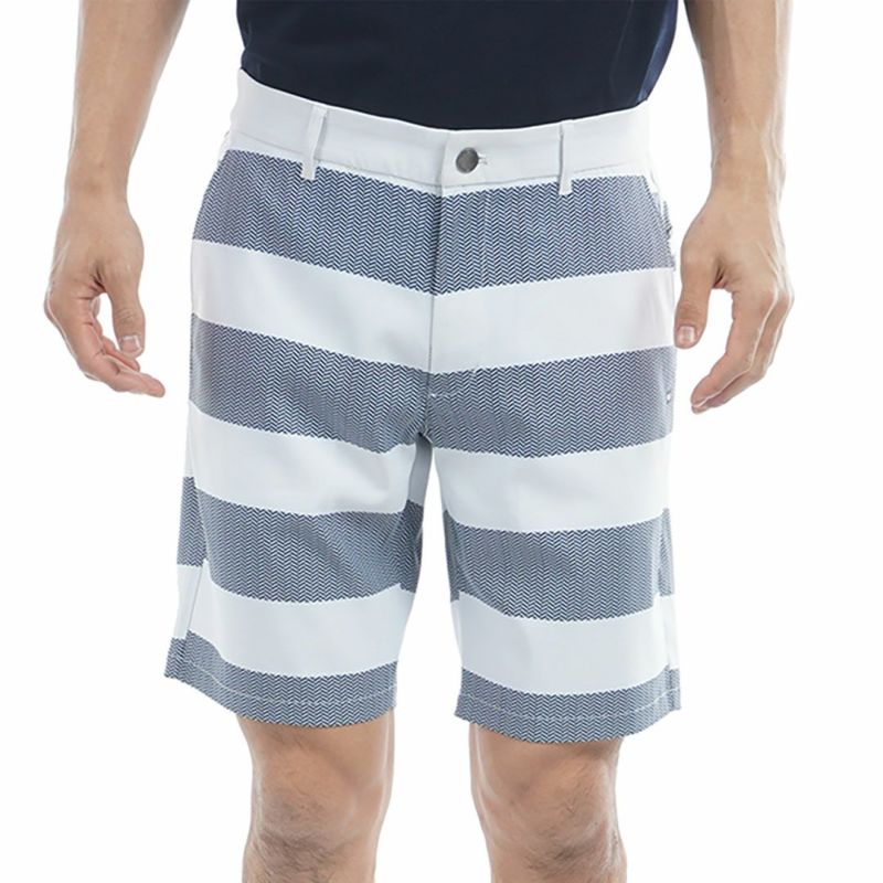 トミー ヒルフィガー ゴルフ Tommy Hilfiger Golf メンズ メンズ HILFIGERトリコグラフィック ショートパンツ THMA529 詳細1