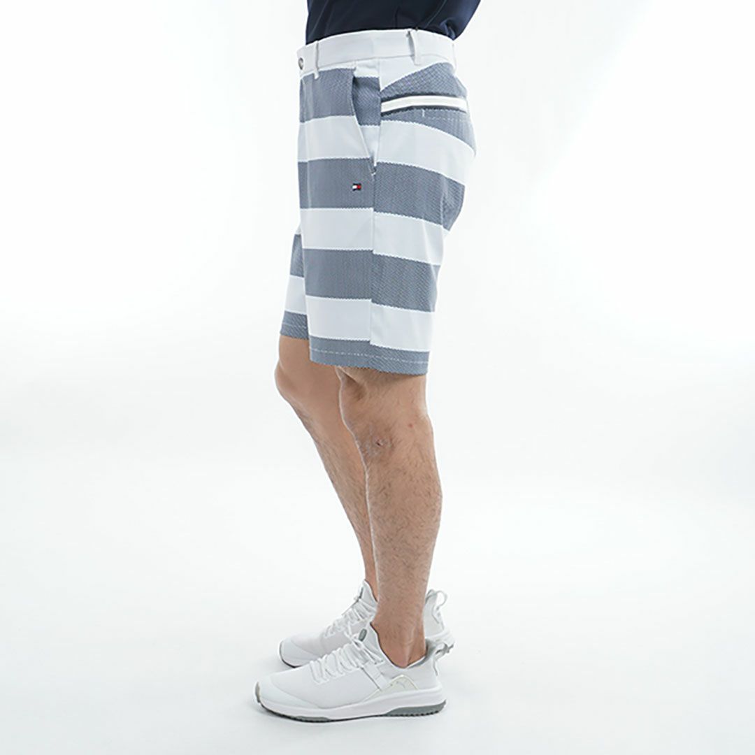 トミー ヒルフィガー ゴルフ Tommy Hilfiger Golf メンズ メンズ HILFIGERトリコグラフィック ショートパンツ THMA529 詳細5
