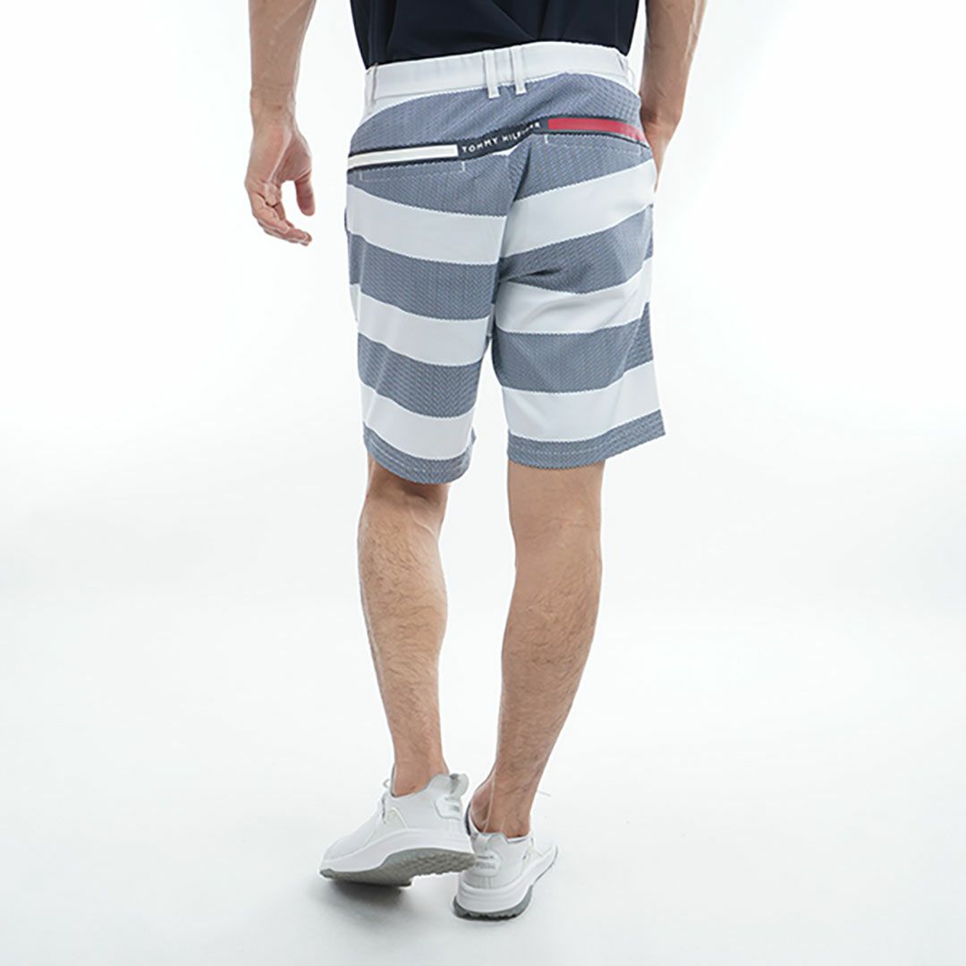 トミー ヒルフィガー ゴルフ Tommy Hilfiger Golf メンズ メンズ HILFIGERトリコグラフィック ショートパンツ THMA529 詳細6