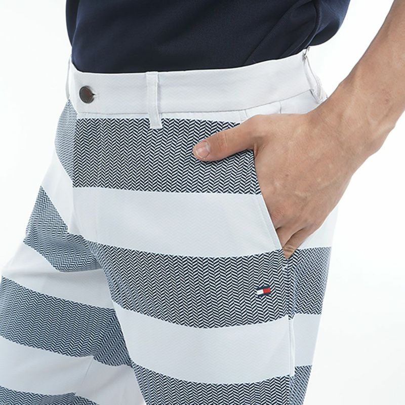 トミー ヒルフィガー ゴルフ Tommy Hilfiger Golf メンズ メンズ HILFIGERトリコグラフィック ショートパンツ THMA529 詳細8