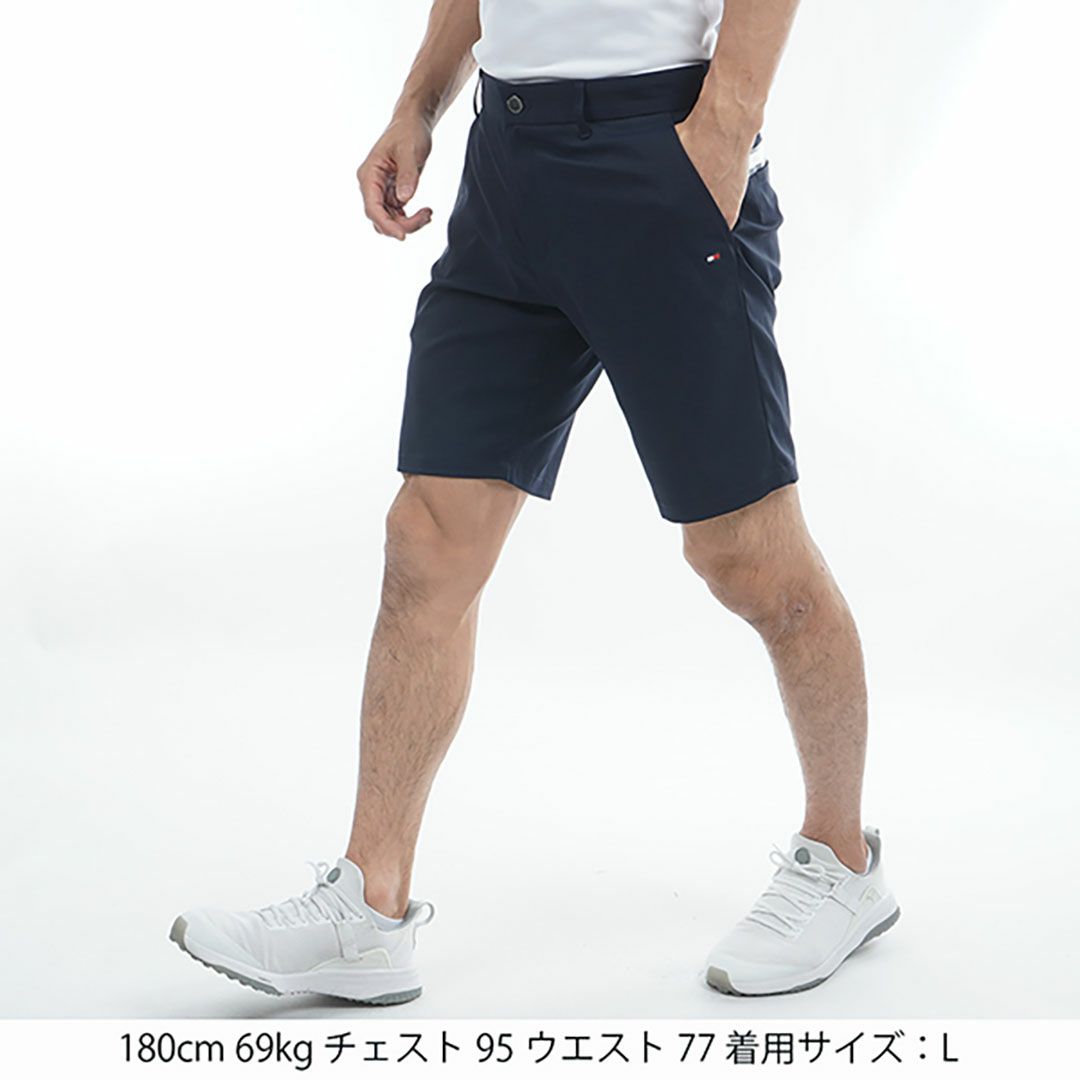 トミー ヒルフィガー ゴルフ Tommy Hilfiger Golf メンズ メンズ HILFIGERトリコグラフィック ショートパンツ THMA529 詳細13