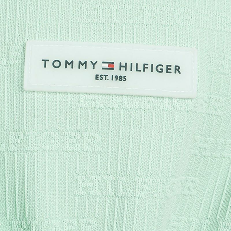 トミー ヒルフィガー ゴルフ Tommy Hilfiger Golf メンズ メンズ ロゴジャガード 半袖シャツ THMA530 詳細12