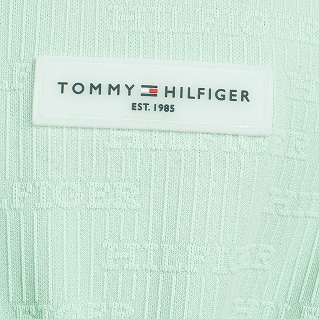 トミー ヒルフィガー ゴルフ Tommy Hilfiger Golf メンズ メンズ ロゴジャガード 半袖シャツ THMA530 詳細12